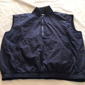 FootJoy DryJoys Tour Collection Sleeveless Windbreaker Vest Men’s Medium Read